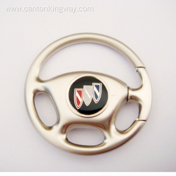 Car Steering Wheel Zinc Alloy Metal Key Ring